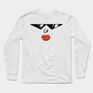 Cool and sexy looking girl Long Sleeve T-Shirt